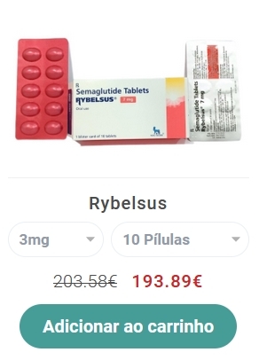 Rybelsus 3mg - Controle da Diabetes em 30 Comprimidos